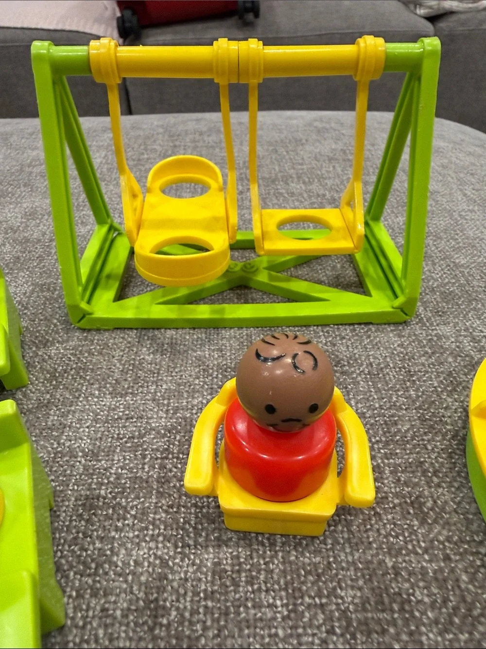 Fisher-Price Vintage Preschool Playset with 5 Figures
